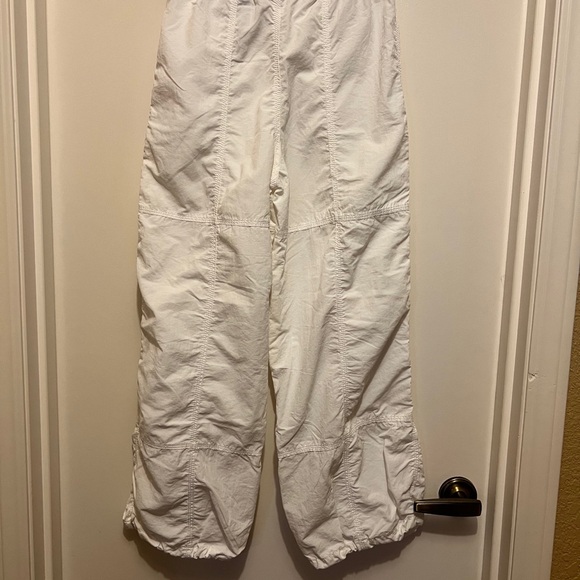 White Cargo Pants - Picture 3 of 4
